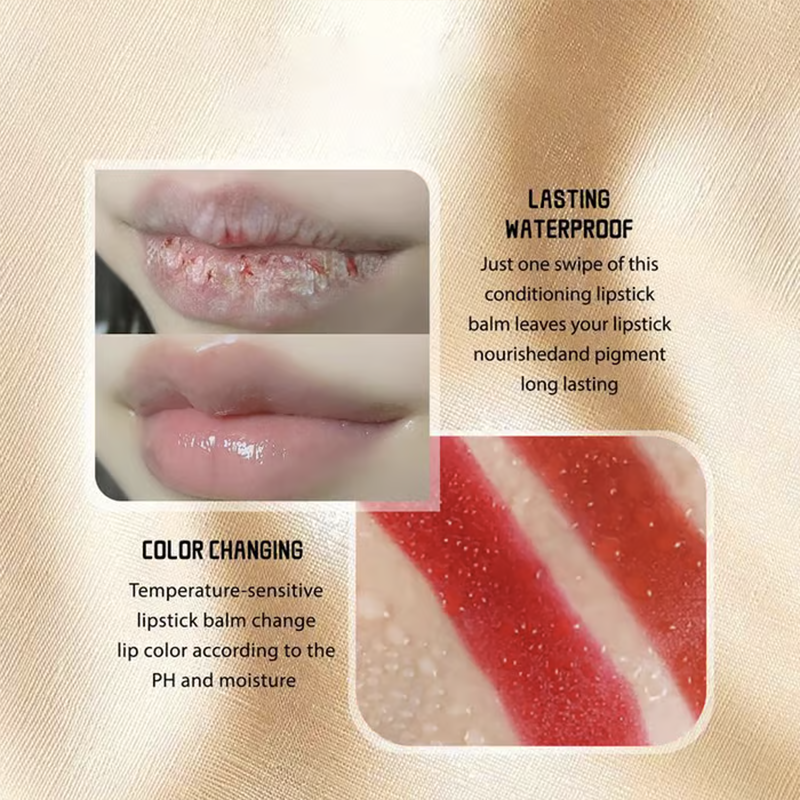 MagicTint™ Farbwechsel-Lippenöl – Passt sich Ihrem natürlichen pH-Wert an und zaubert Ihren perfekten Rosé-Ton! 💋 💖✨