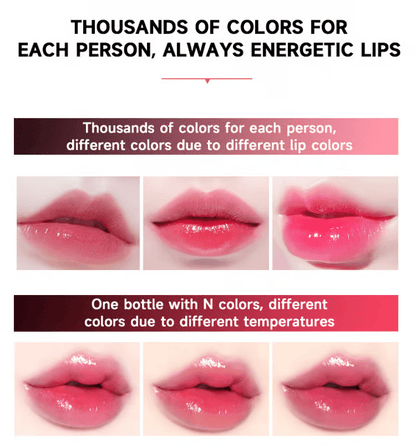 MagicTint™ Farbwechsel-Lippenöl – Passt sich Ihrem natürlichen pH-Wert an und zaubert Ihren perfekten Rosé-Ton! 💋 💖✨