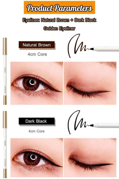 Schnelltrocknender Premium-Eyeliner – wasserfest, schweißresistent und langanhaltend 🔥 Jetzt: Kaufe 1, erhalte 1 GRATIS! 🔥