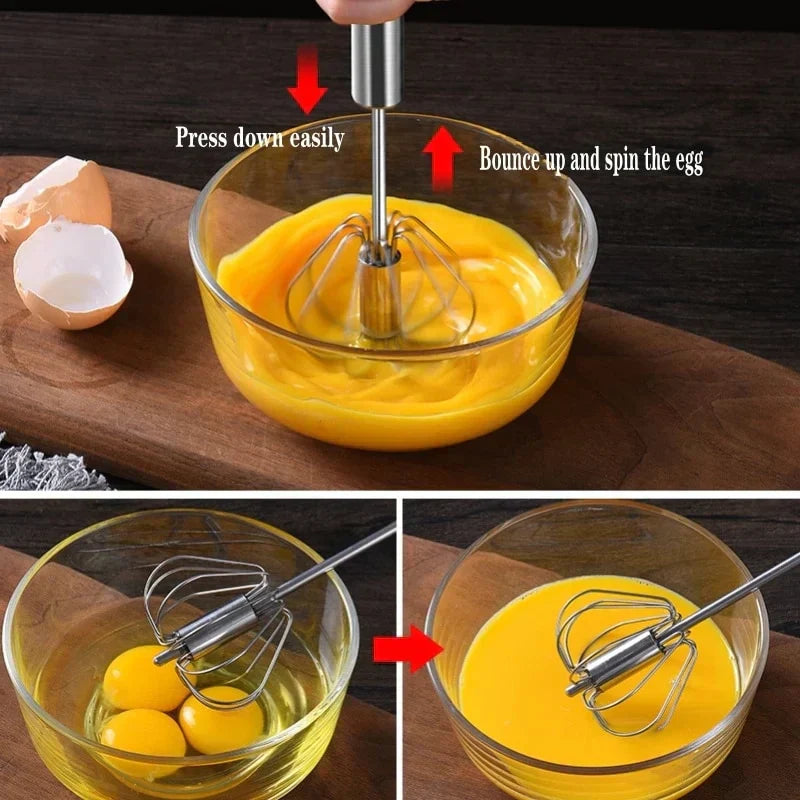 DGLT – SpinWhisk Halbautomatischer Schneebesen