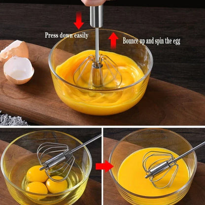 DGLT – SpinWhisk Halbautomatischer Schneebesen