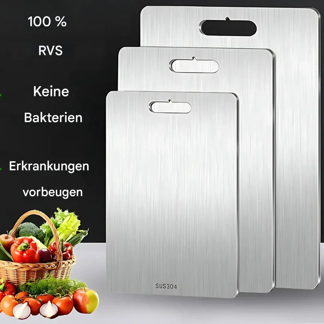 DGLT – SteelGuard Edelstahl-Schneidebrett