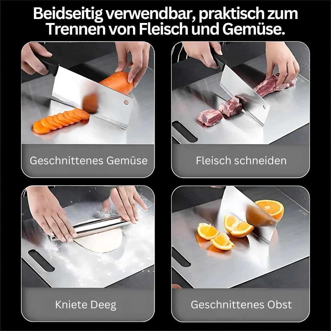 DGLT – SteelGuard Edelstahl-Schneidebrett