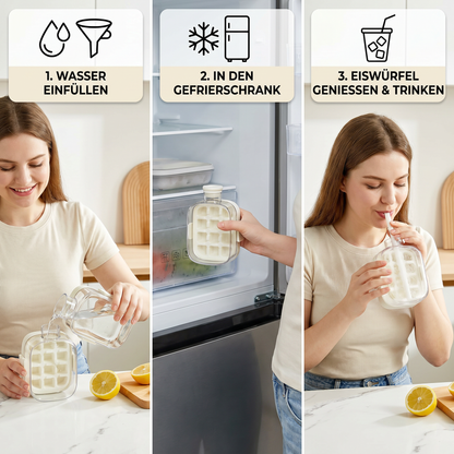 DGLT – IceFlow 2in1 Eiswürfelflasche