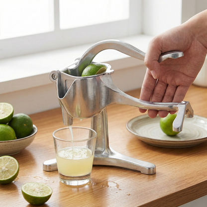 DGLT – Aluminium-Handpresse für Früchte & mehr