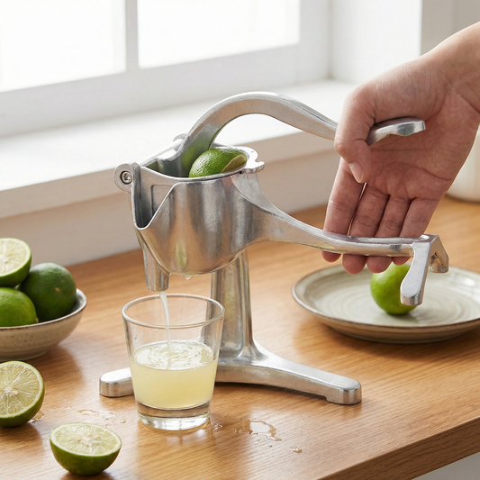 DGLT – Aluminium-Handpresse für Früchte & mehr