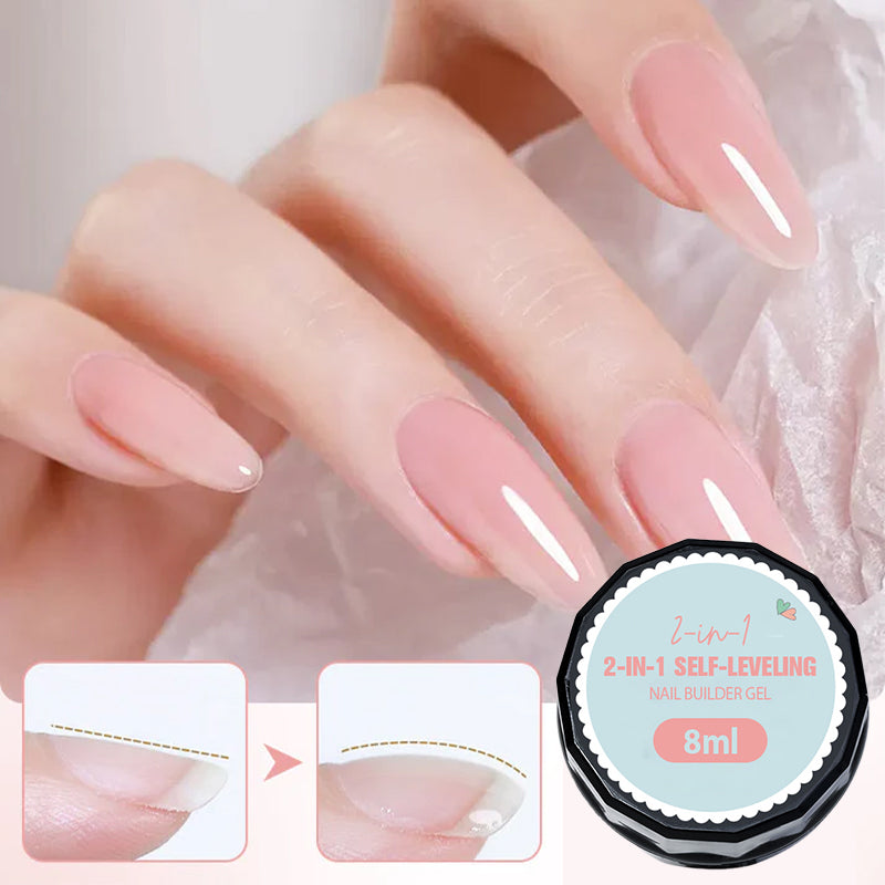 3-in-1 selbstnivellierendes Nagelaufbaugel